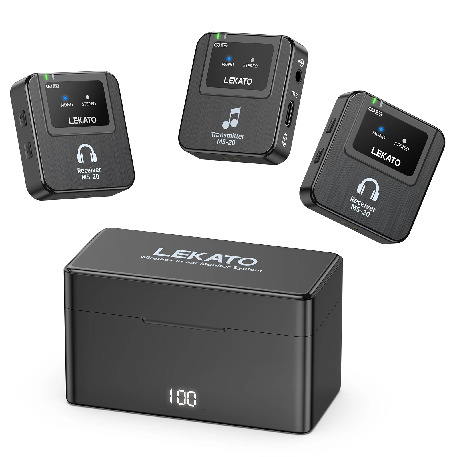 Lekato Wireless In-Ear Monitor - In Ear Monitor Iem review and price