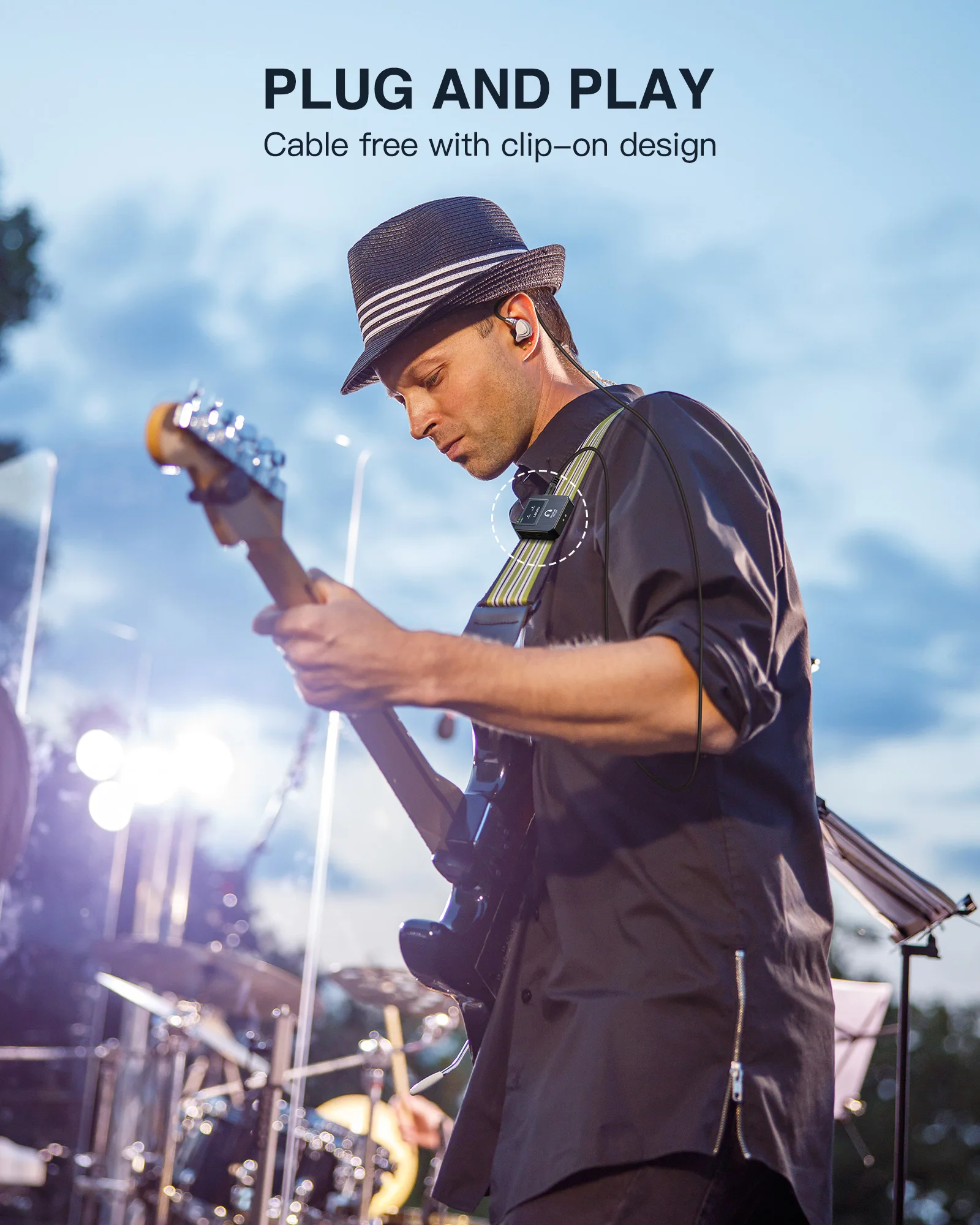 Lekato Wireless In-Ear Monitor - In Ear Monitor Iem review and price