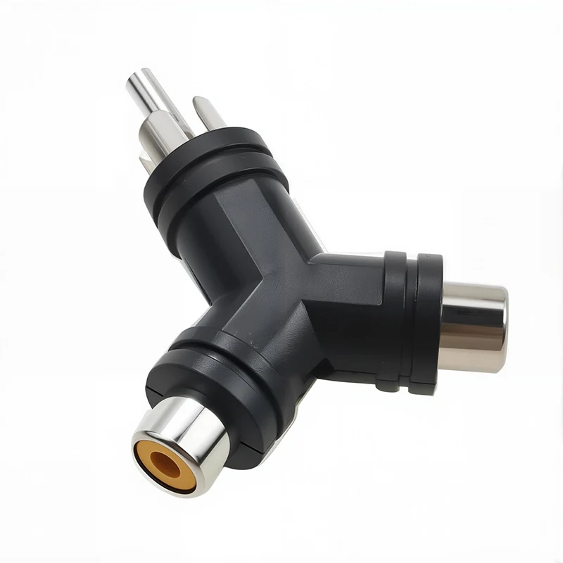 5pcs RCA Jack Female To Male P - Audio Splitter Y review and price