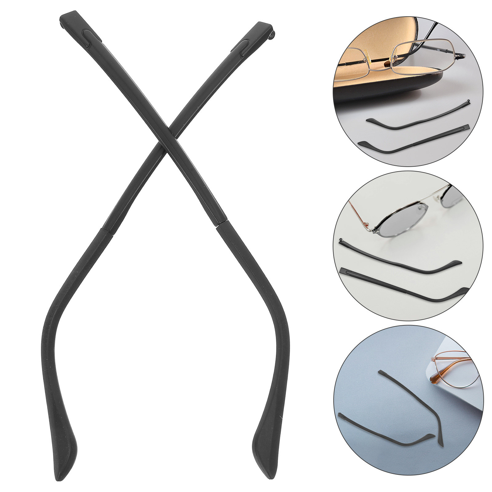 Universal Eyeglass Temple End  - Silicone Ear Tip Replacement review and price